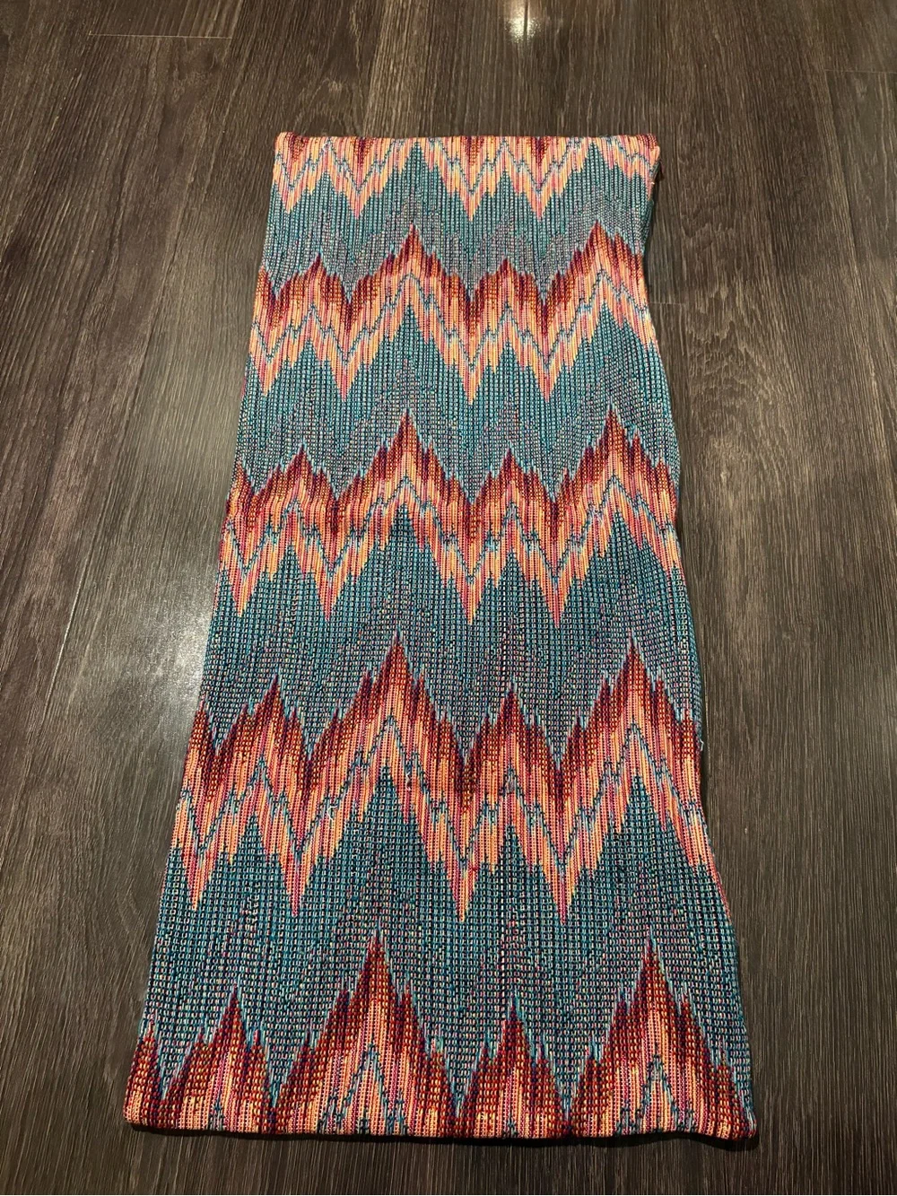 CB2 Multi Colored Senica Woven Lumbar Pillow Cover - Boho Textured Accent